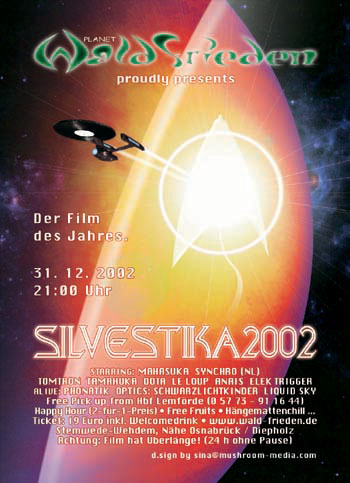 Waldfrieden PLANET SYLVESTIKA 2002 31 Dec '02, 22:00