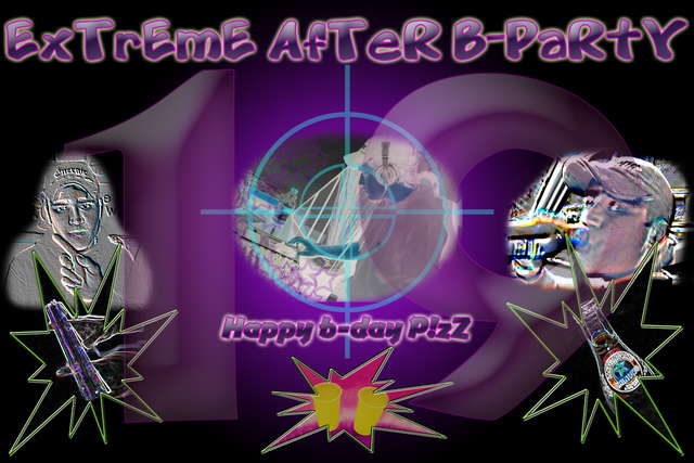 Party Flyer ==°°ExTreMe AfteR B-ParTY°°== VoL. 1 18 Dec '05, 13:00