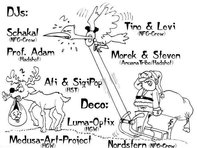 Party Flyer State affairs at X-Mas Eve ( Trancer Claus is coming! ) 24 Dec '05, 23:30