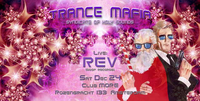 Party Flyer TRANCE MAFIA syndicate of holy sounds 24 Dec '05, 23:00
