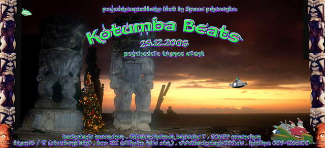 Party Flyer Kotumba Beats 25 Dec '05, 22:00