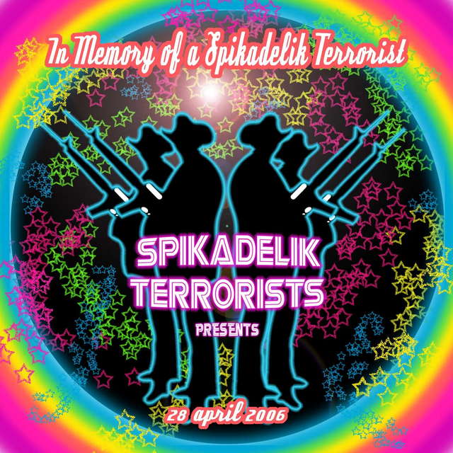 Party Flyer SPIKADELIK TERRORISTAS == MIDITEC LIVE 28 Apr '06, 22:00