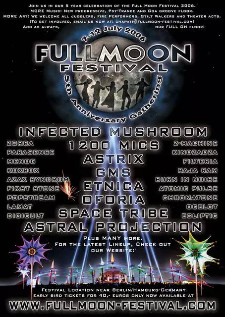その他 Fullmoon Festival 2006 [DVD] [Import] Fullmoon Festival Germany 2006 · 7 Jul 2006 · near Berlin