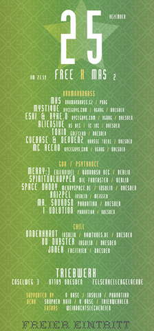 freeXmas - psychedelic xmas gathering · 25 Dec '06, 23:30