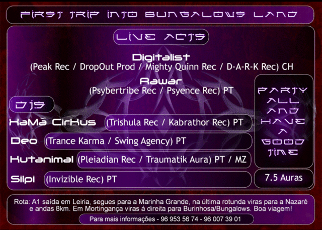 Traumatik Aura Underground First Party · 24 Apr '07, 23:00