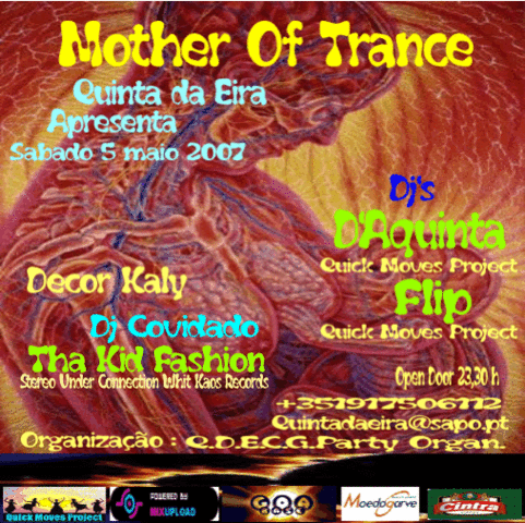 Party Flyer Mother Of Trance 5 May '07, 23:30