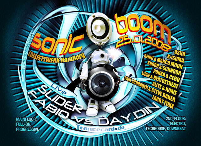 ***SONIC BOOM*** >Slider Debut-Album-Release< · 25 Jan '08, 22:00