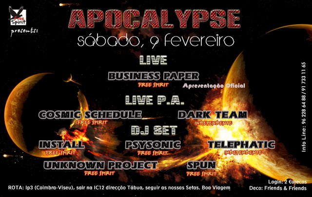 APOCALYPSE · 9 Feb '08, 23:30