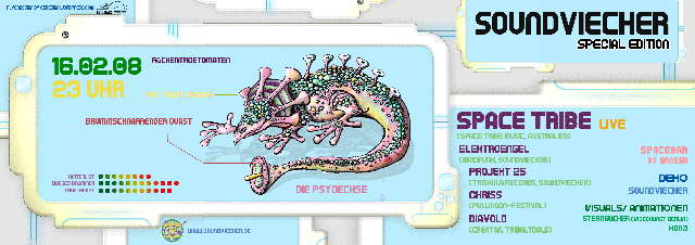 Party Flyer Soundviecher Special Edition 16 Feb '08, 23:30