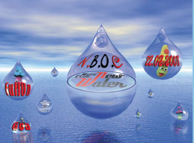 Party Flyer N.B.O on Tour (Aachen/New Water) 22 Feb '08, 22:00