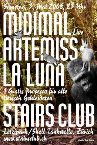Party Flyer Liberez les animaux 3 May '08, 23:00