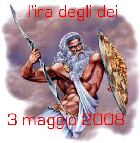 Party Flyer @@@@ L'IRA DEGLI DEI!!!!!!!! NoNaME vs aLieN SPiRiT@@@@ 3 May '08, 23:00
