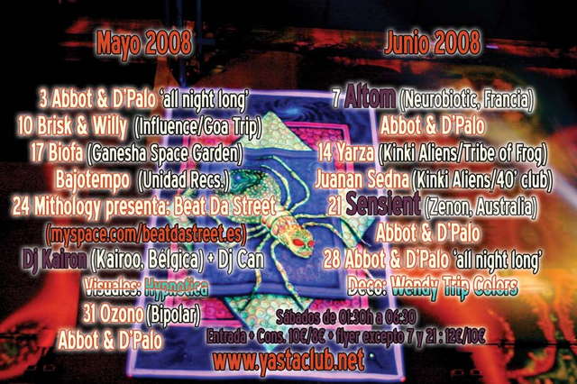 Selenium / Yasta Club: Biofa (Ganesha Space Garden) BRA · 17 May '08, 01:30