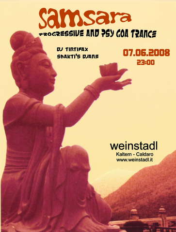 Party Flyer samsara 7 Jun '08, 23:00