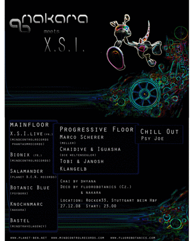 NAKARA meets X.S.I. (mindcontrolrecords) france · 27 Dec '08, 23:00