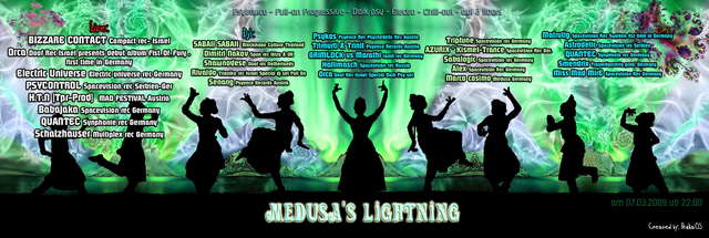 Medusa Indoor Festival BIZZARE CONTACT -ORCA-SABAII SABAII · 7 Mar 09, 22:00