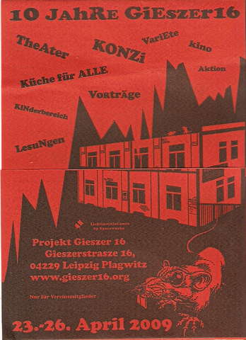 Gieszer Festival - Goa Floor · 25 Apr '09, 22:00