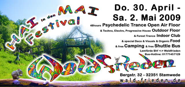 Waldfrieden - HAI in den MAI - Open Air & Indoor Festival · 30 Apr 09, 21:00