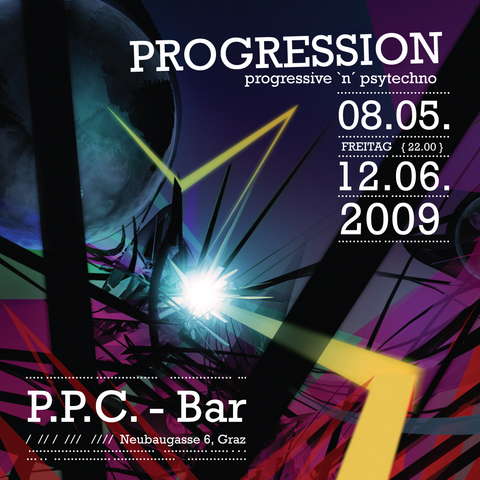 Party Flyer PROGRESSION 7 8 May '09, 22:00