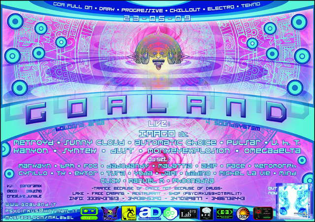 GOALAND - Special Edition 5 Years · 23 May '09, 22:00
