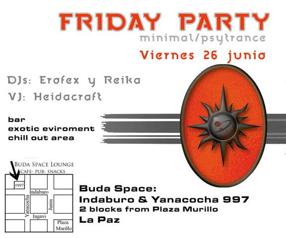Friday Party · 26 Jun '09, 20:00