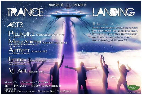 TRANCE LANDING · 11 Jul '09, 22:00