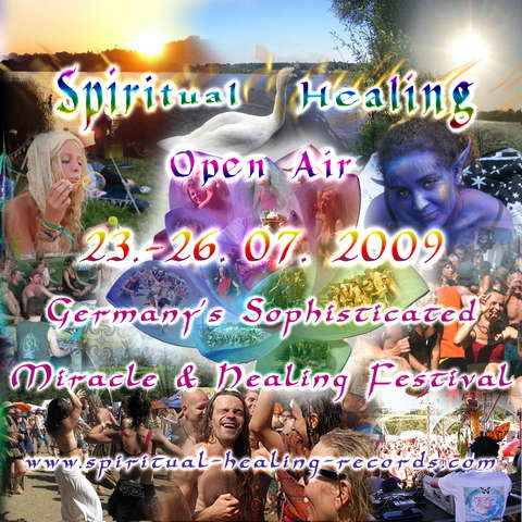 Party Flyer Spiritual Healing Open Air 2009 23 Jul '09, 18:00