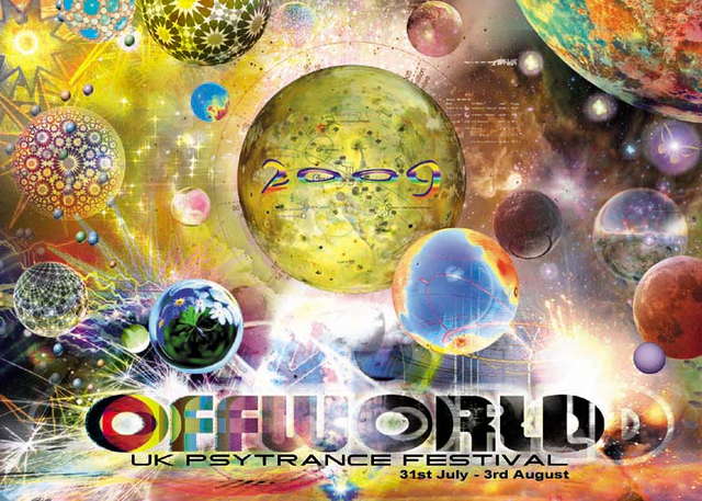 Party Flyer OFFWORLD FESTIVAL 2009 31 Jul '09, 22:00