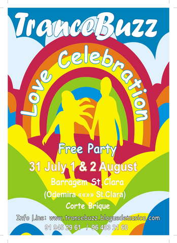 Party Flyer TRANCEBUZZ Love Celebration 31 Jul '09, 21:00