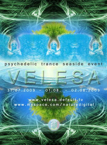 Party Flyer VELESA 2009 31 Jul '09, 20:00