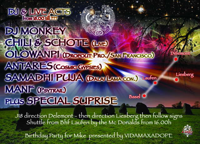 Party Flyer Area 51 presents MONDTANZ 1 Aug '09, 18:00