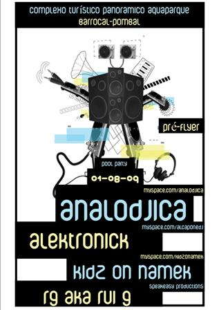 Party Flyer POOL PARTY 1 Aug '09, 22:00
