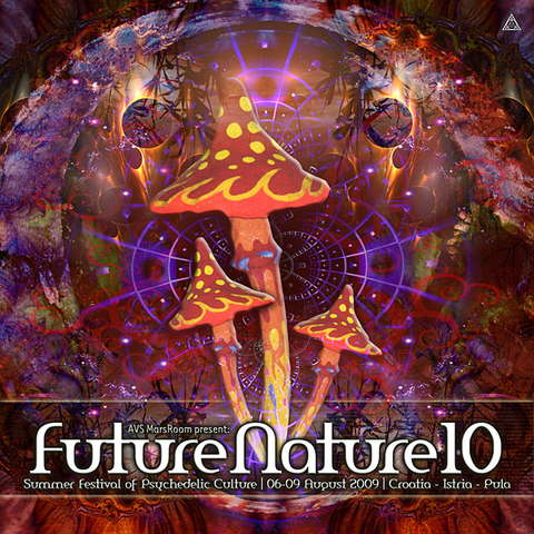 Party Flyer FUTURE NATURE 09 - Summer Festival of Psychedelic Culture 6 Aug '09, 12:00