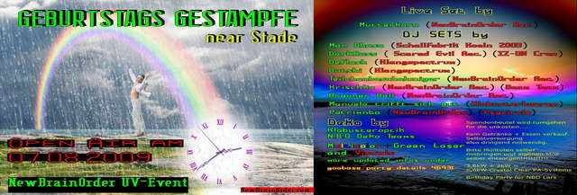 Geburtstags Gestampfe OA 7 Aug '09, 22:00