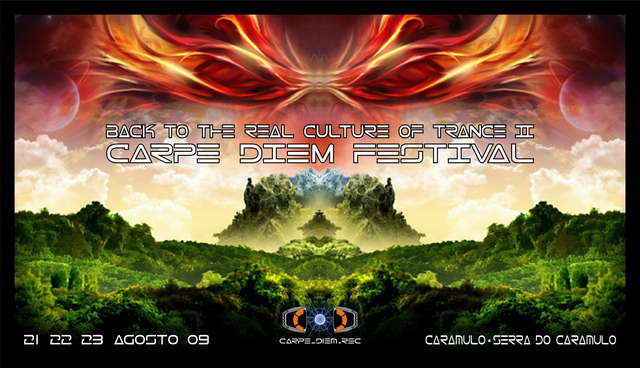 Party Flyer CARPE_DIEM_FESTIVAL 21 Aug '09, 22:00