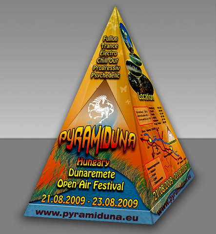 Party Flyer Pyramiduna Festival 21 Aug '09, 14:00