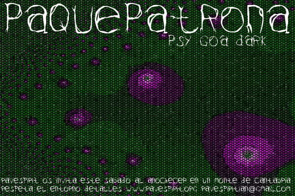 Party Flyer ravespirit paquepatrona 22 Aug '09, 22:00
