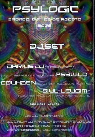 Party Flyer psytrance 29 Aug '09, 23:30