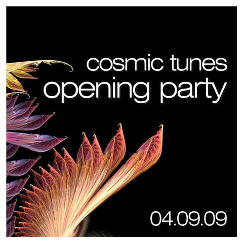 Party Flyer Cosmic Tunes - serious psytrance 4 Sep '09, 23:00