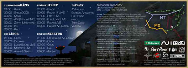 Party Flyer Military Secret II. 5 Sep '09, 22:00