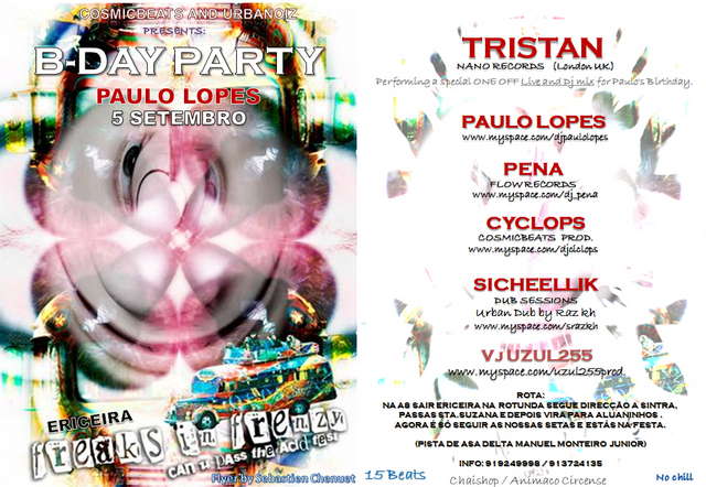Paulo cego birthday party 5 Sep '09, 23:00