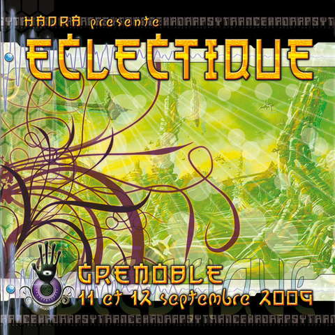 Party Flyer ECLECTIQUE Hadra Party 11 Sep '09, 22:00