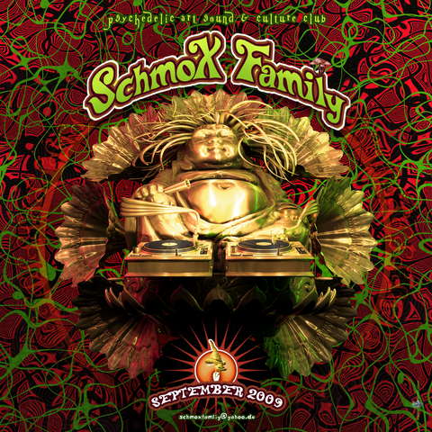 Party Flyer SchmoXFamily Club - Swiss Cheese and Chocclate - 12 Sep '09, 23:00