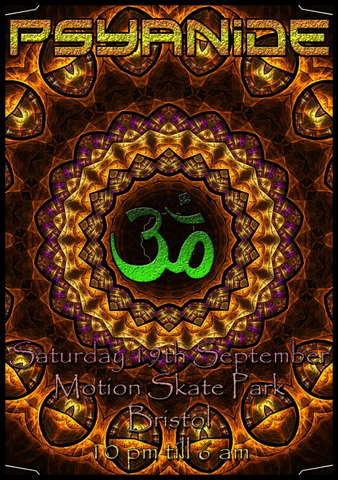 Party Flyer Psyanide 19 Sep '09, 22:00