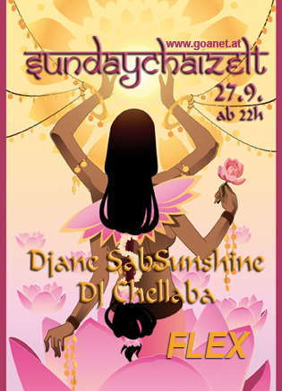 Party Flyer SundayChaiZelt reOpening after the SummerBreak 27 Sep '09, 22:00