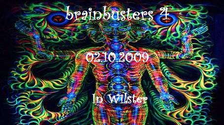 Party Flyer Brainbusters 4 2 Oct '09, 22:00