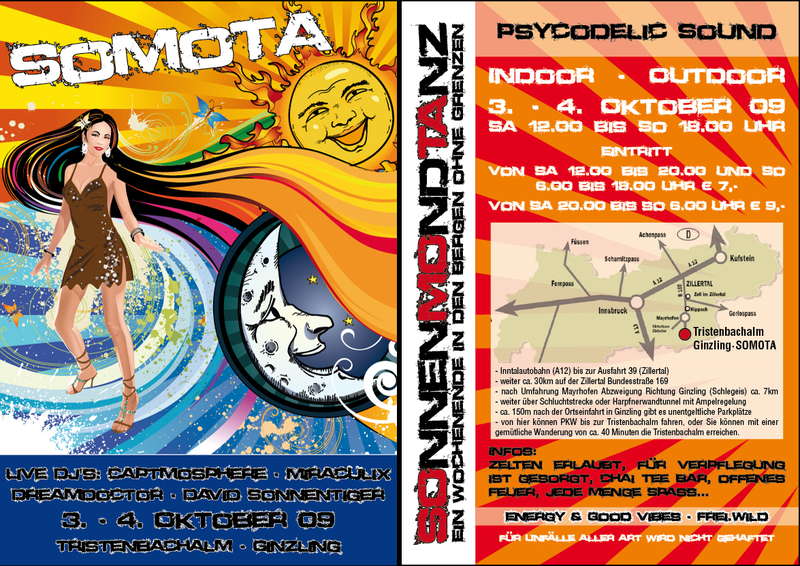Party Flyer SOnnenMOndTAnz 3 Oct '09, 12:00