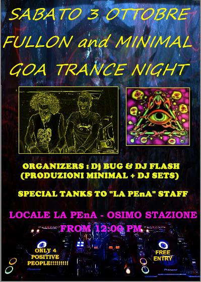 Party Flyer THE FREAK SHOW + AFTER! (FINO A DOMENICA SERA) 3 Oct '09, 23:30
