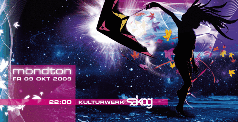Party Flyer MONDTON 9 Oct '09, 22:00