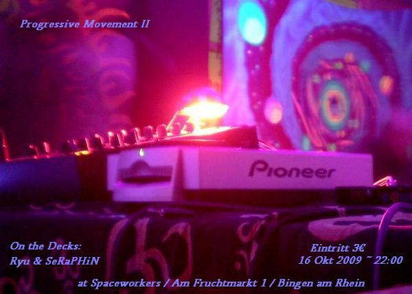 Party Flyer Progressive Movment II 16 Oct '09, 22:00